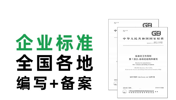 企业标准备案